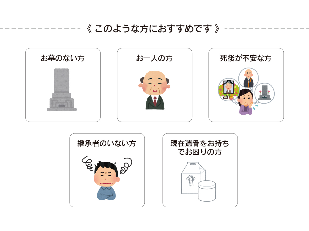 このような方におすすめです